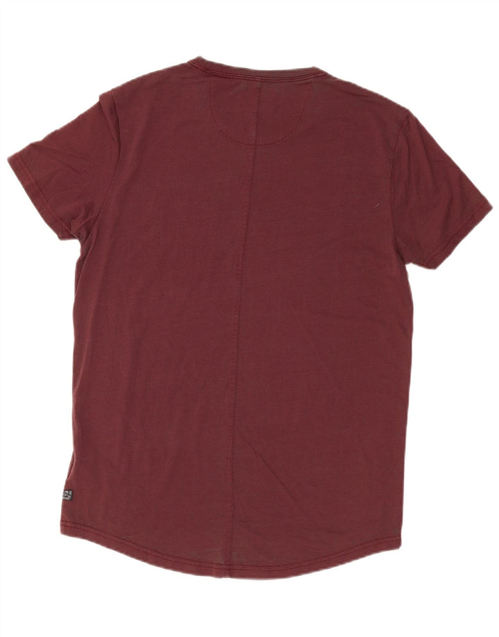 Petrol Industries Herre T-Shirt Top Medium Bourgogne Bomuld