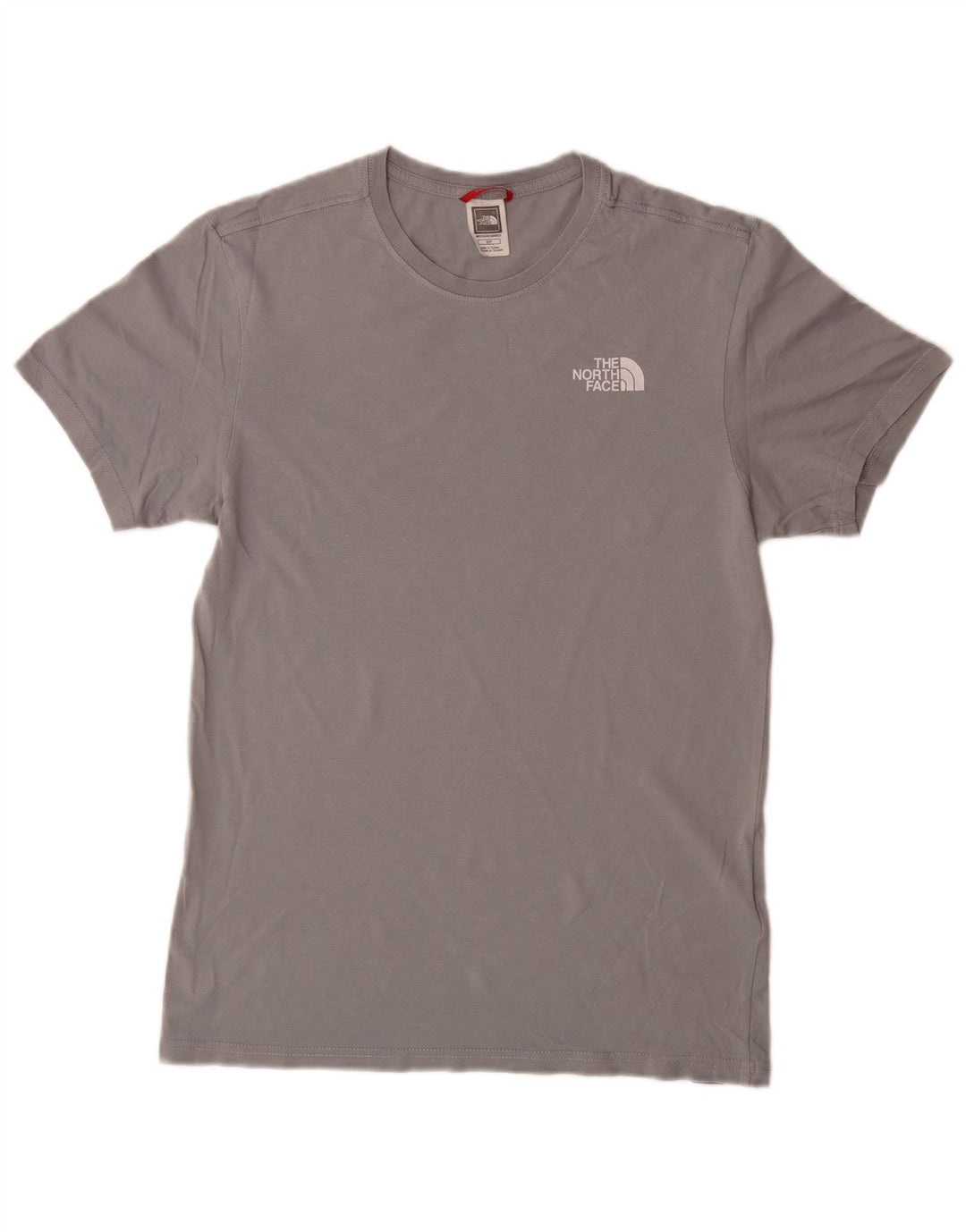 THE NORTH FACE Mens Graphic T-Shirt Top Small Grey Cotton
