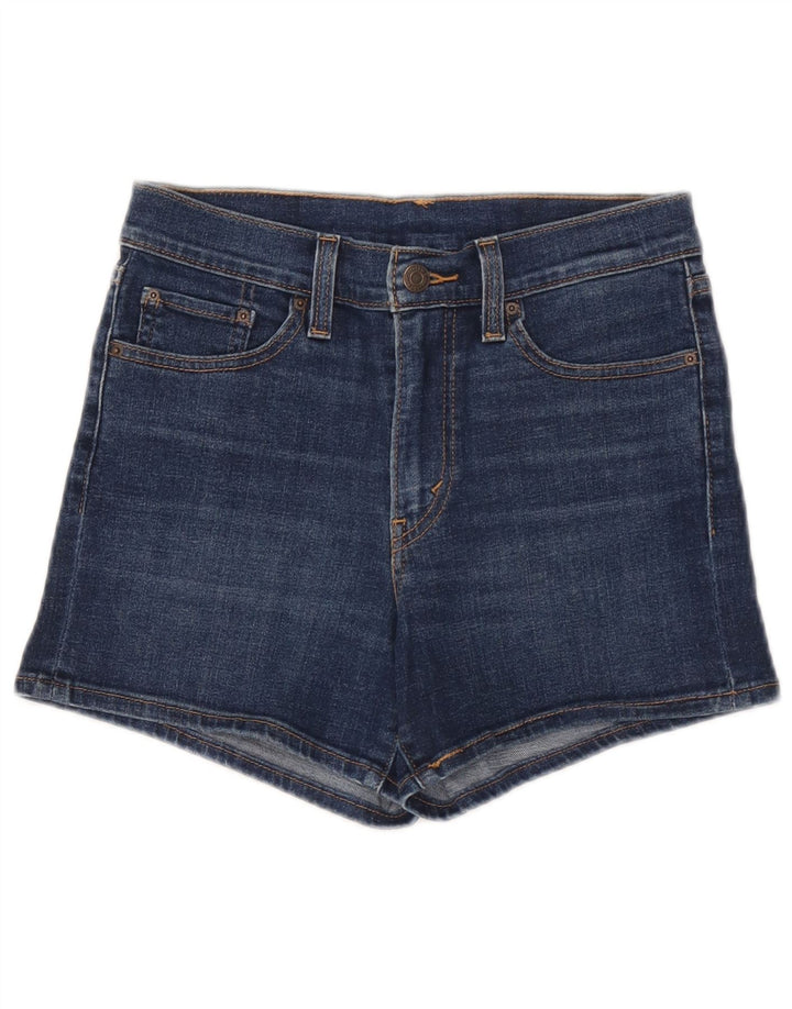 Levi's denimshorts til kvinder W27 Små blå bomuld