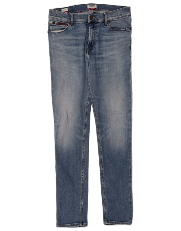 Tommy Hilfiger Herre Skinny Jeans W32 L32 Blå