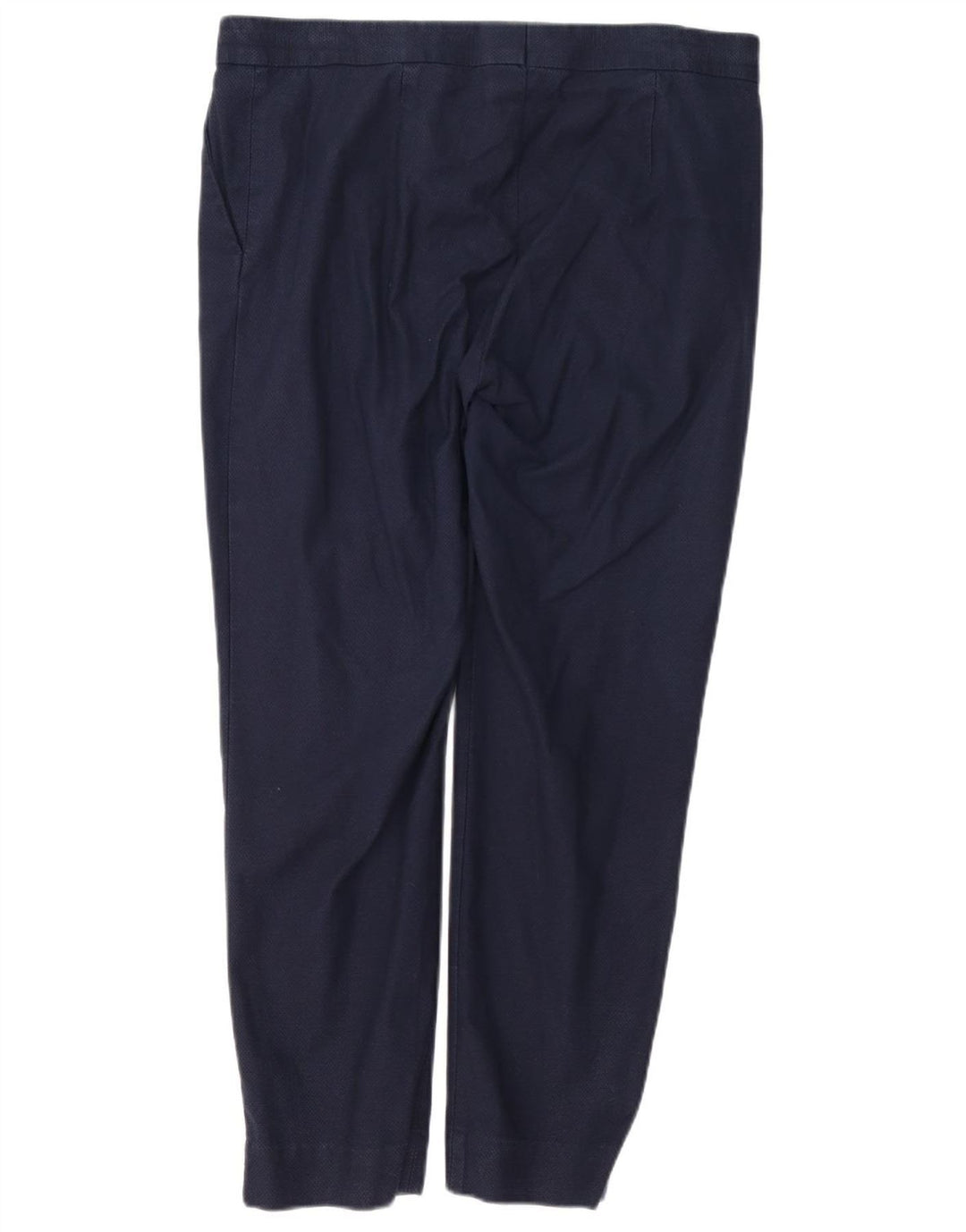 COS Dame Slim Fit Suit Bukser EU 42 Large W34 L27 Marineblå Bomuld
