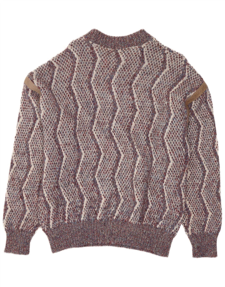 Sportful Herre Button Neck Jumper Sweater IT 50 Medium Multicolored Retro