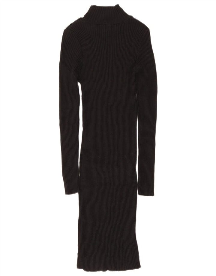Lipsy Dame Jumper Dress UK 10 Small Black
