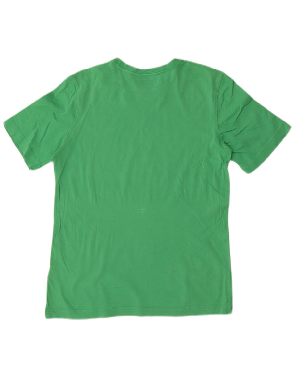 Adidas drenge grafisk t-shirt top 13-14 år grøn bomuld