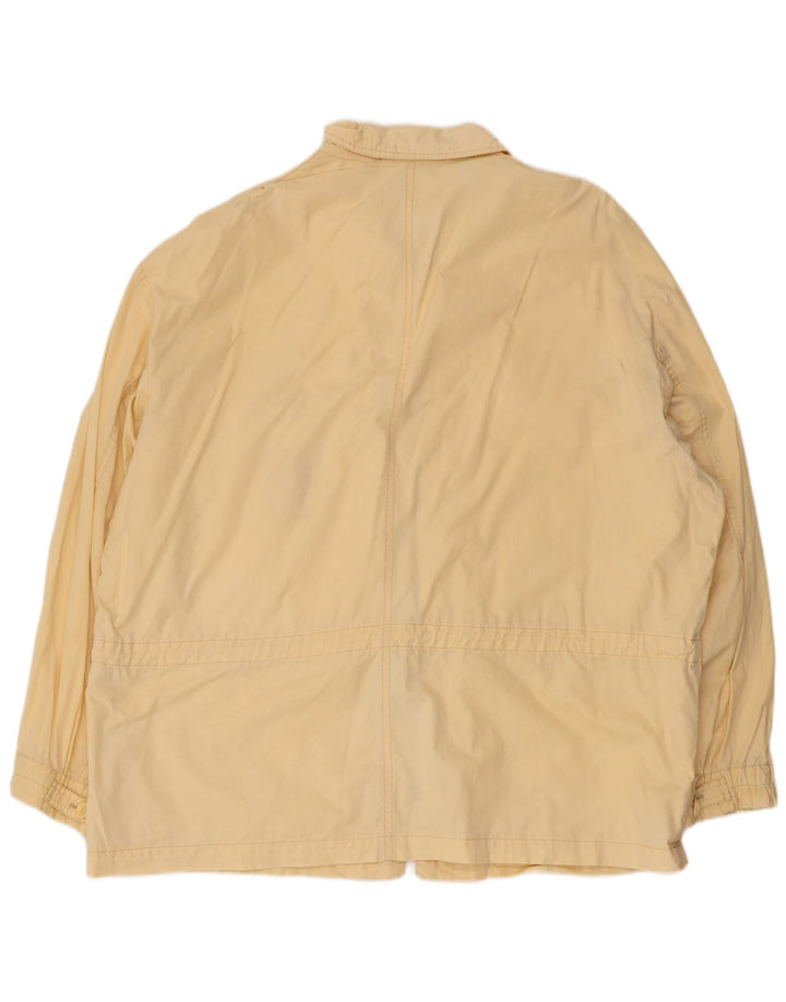 MCGREGOR Mens Utility Jacket IT 58 4XL Beige Cotton