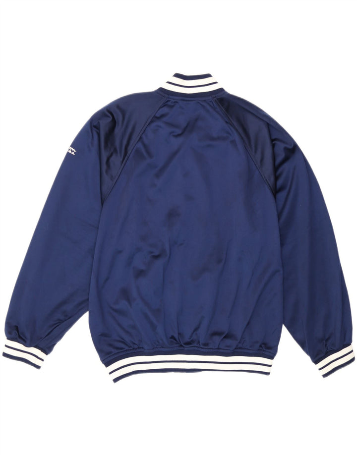 Champion Herre USA Grafisk træningsdragt Top jakke Lille marineblå polyester