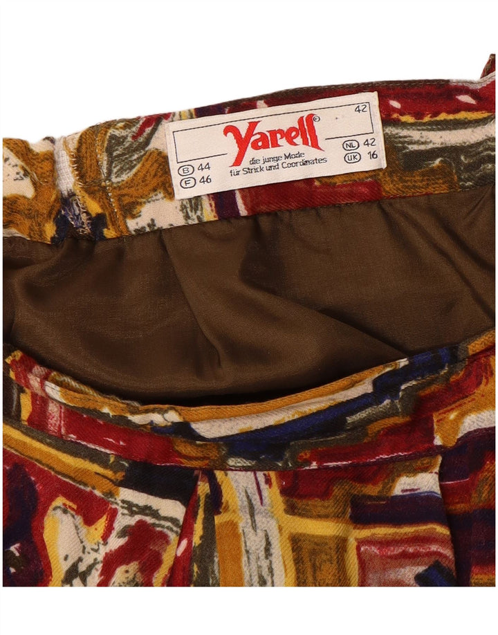 Yarell lige nederdel til kvinder UK 16 Large W34 Flerfarvet
