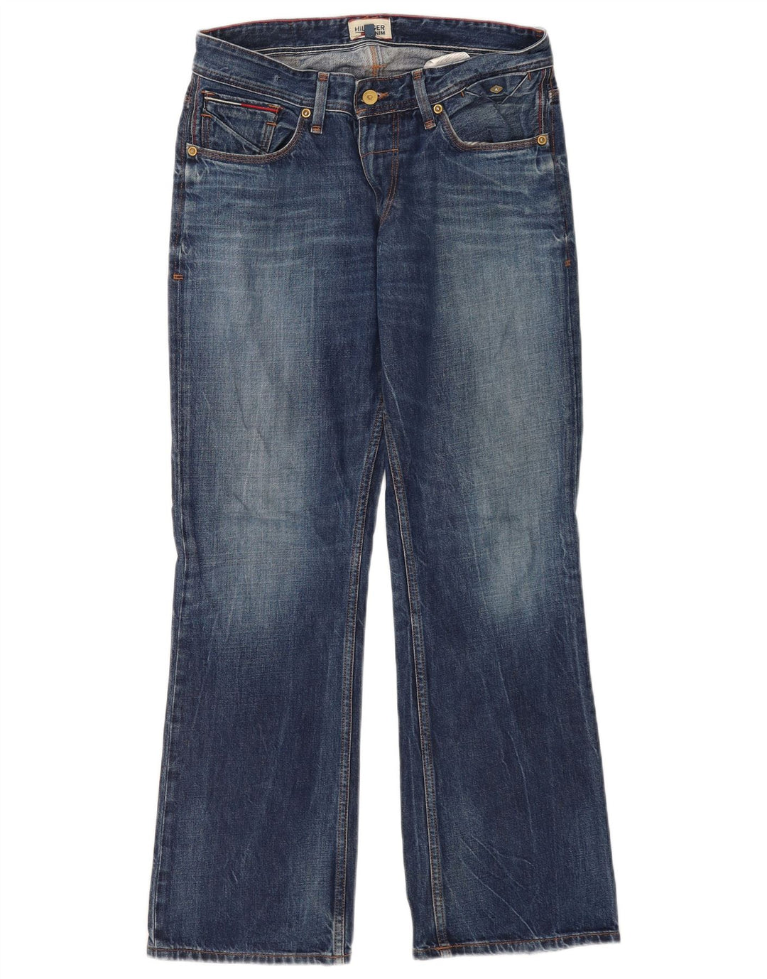 Tommy Hilfiger Herre Bootcut Jeans W30 L30 Blå Bomuld