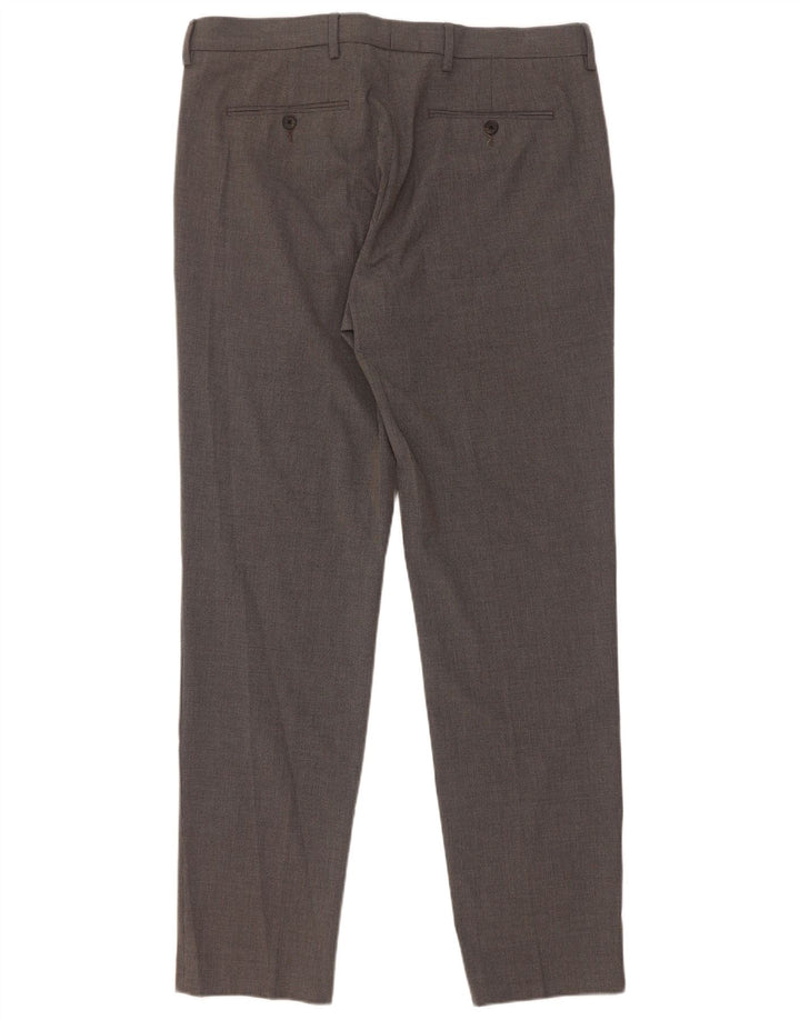 Marks & Spencer Herre Slim Suit Bukser W36 L33 Grå