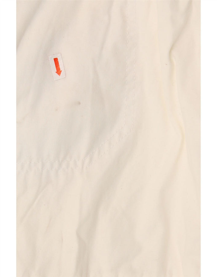 NIKE Chino Shorts til kvinder UK 8 Small W30 White Bomuld