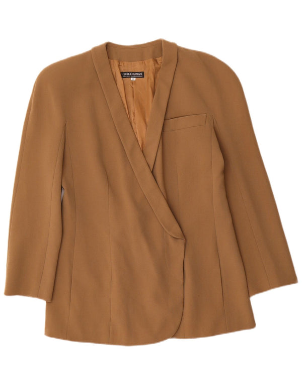 Giorgio Armani Dame Blazer Jakke EU 40 Medium Beige