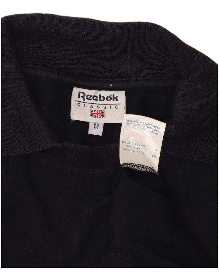 REEBOK Poloshirt til mænd i klassisk pasform Medium marineblå bomuld