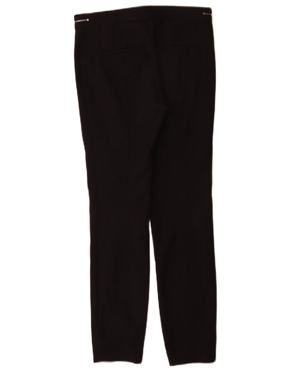 Zara Dame Skinny Casual Bukser EU 34 2XS W26 L29 Sort Bomuld