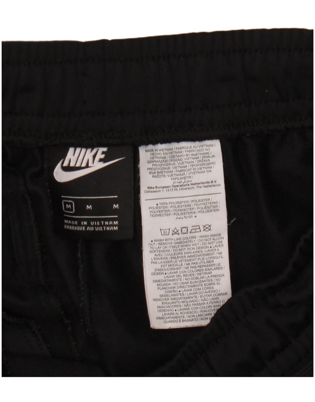 Nike Træningsdragt til mænd Joggers Medium Sort Polyester
