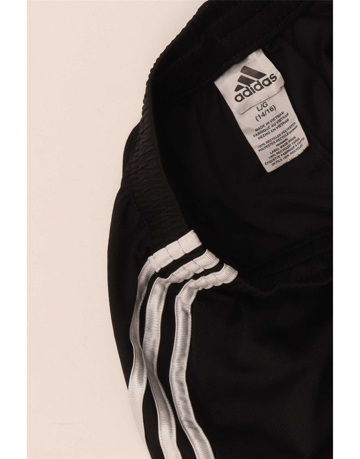 Adidas drenge sportsshorts 12-13 år store sorte polyester