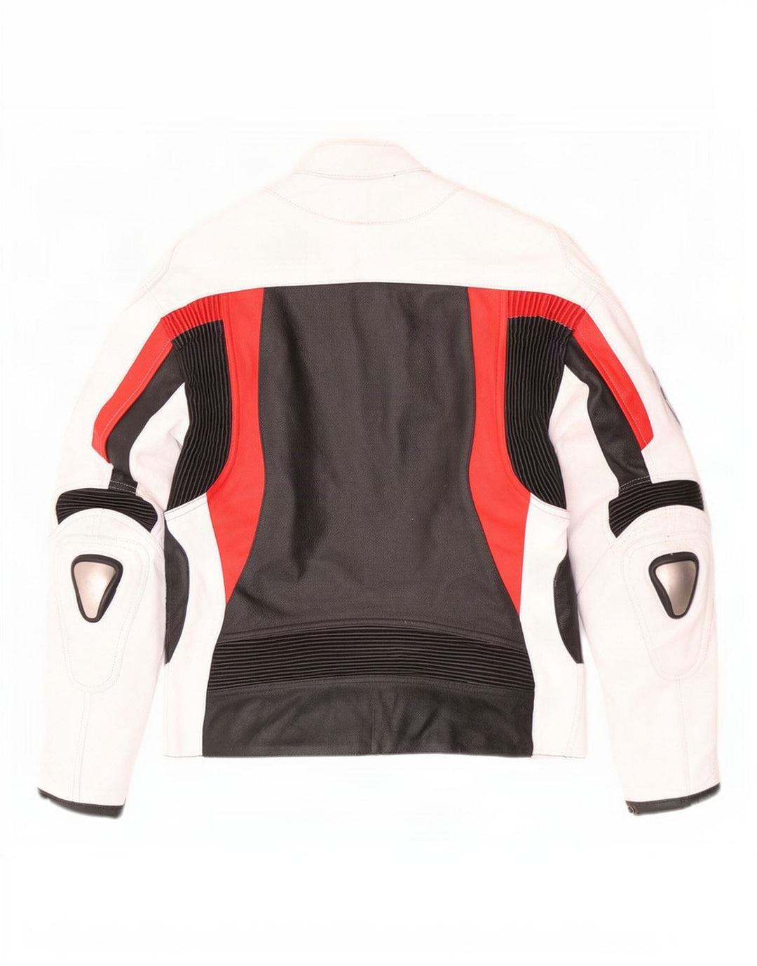 BMW Herre Læder Racer Jakke UK 42 XL Multifarvet Colourblock