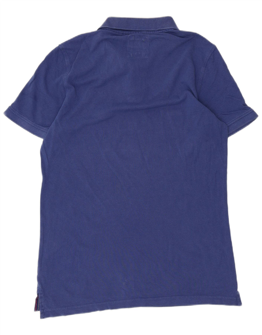 Besætningstøj Herre poloshirt Medium blå bomuld