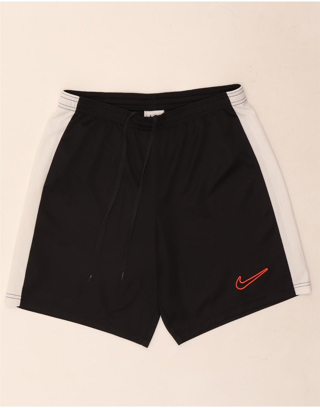 Nike Herre Dri Fit Slim Fit Sportshorts Medium Sort Colourblock Polyester