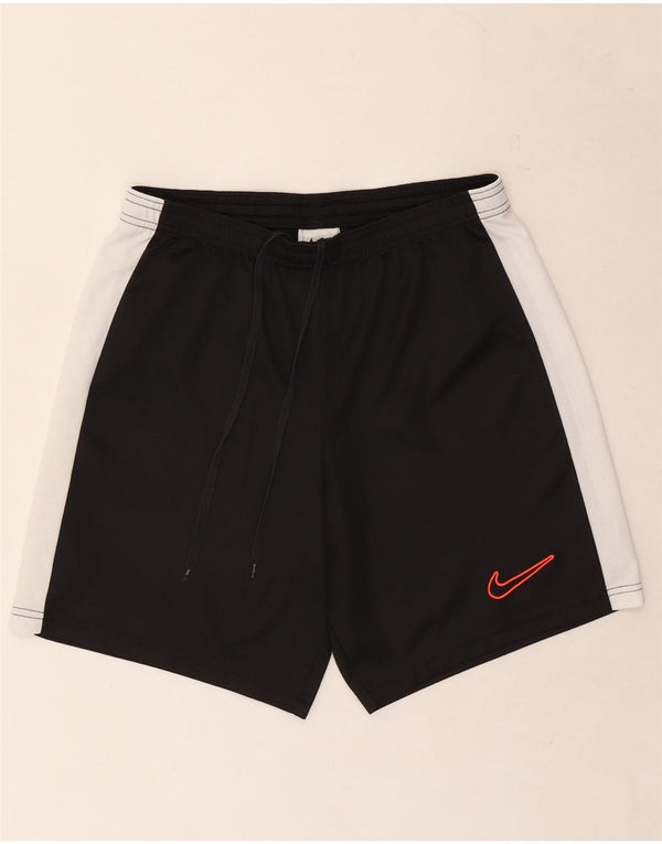 Nike Herre Dri Fit Slim Fit Sportshorts Medium Sort Colourblock Polyester