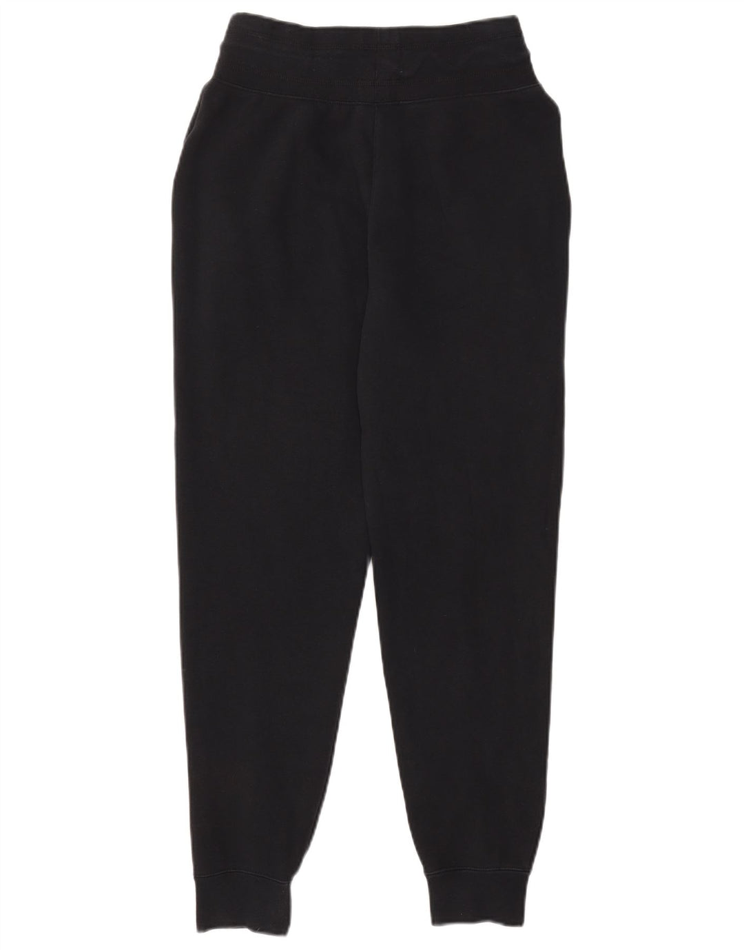 NIKE Grafisk træningsdragtbukser til kvinder Joggers UK 10 Small Black Bomuld