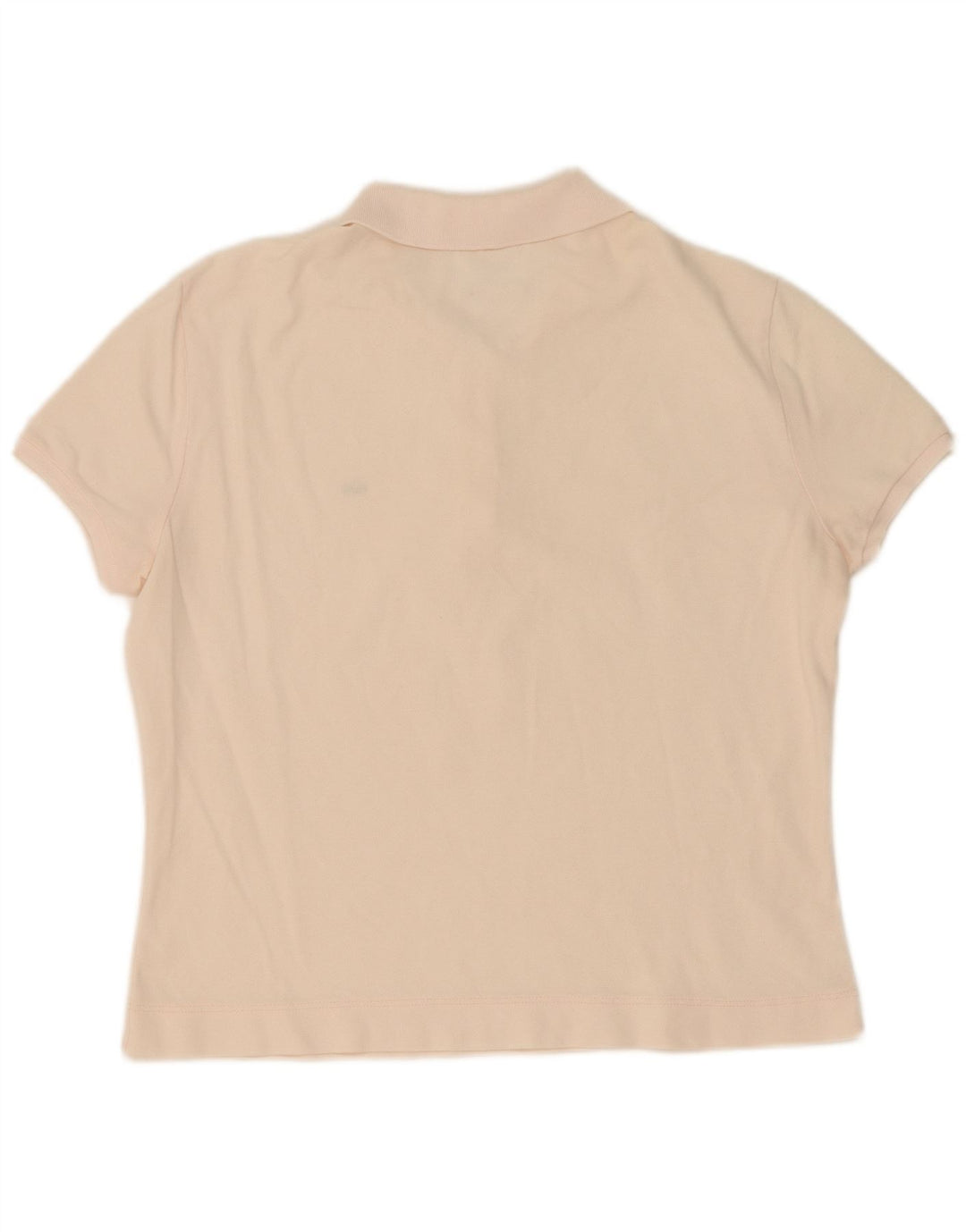 Lacoste Dame Polo Shirt Størrelse 48 XL Pink Bomuld