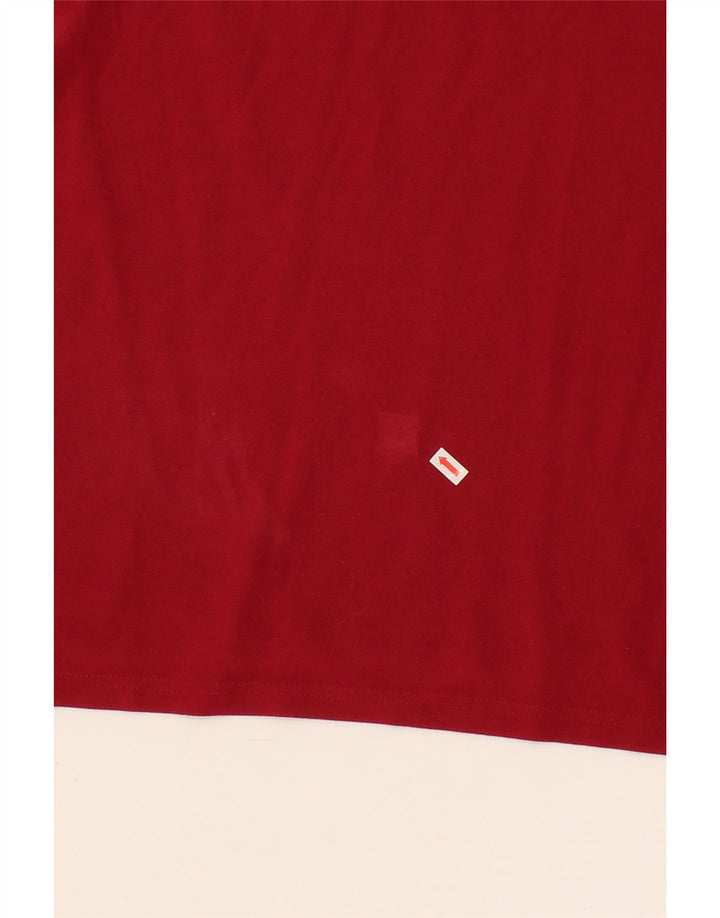 KAPPA Mens Polo Shirt Medium Red Cotton Vintage Kappa and Second-Hand Kappa from Messina Hembry 