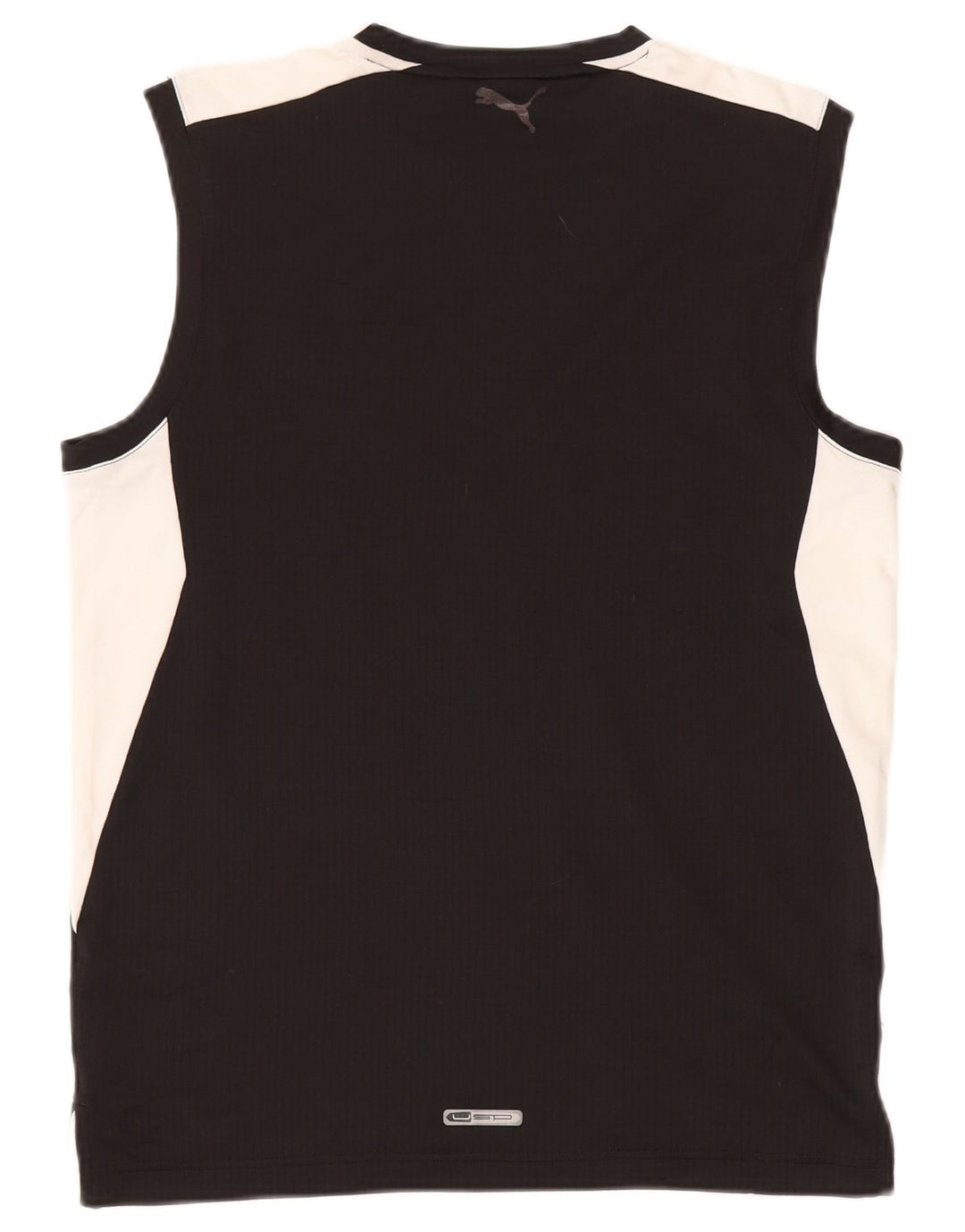 Puma Herre Grafisk Vest Top Medium Sort Colourblock Polyester Sports