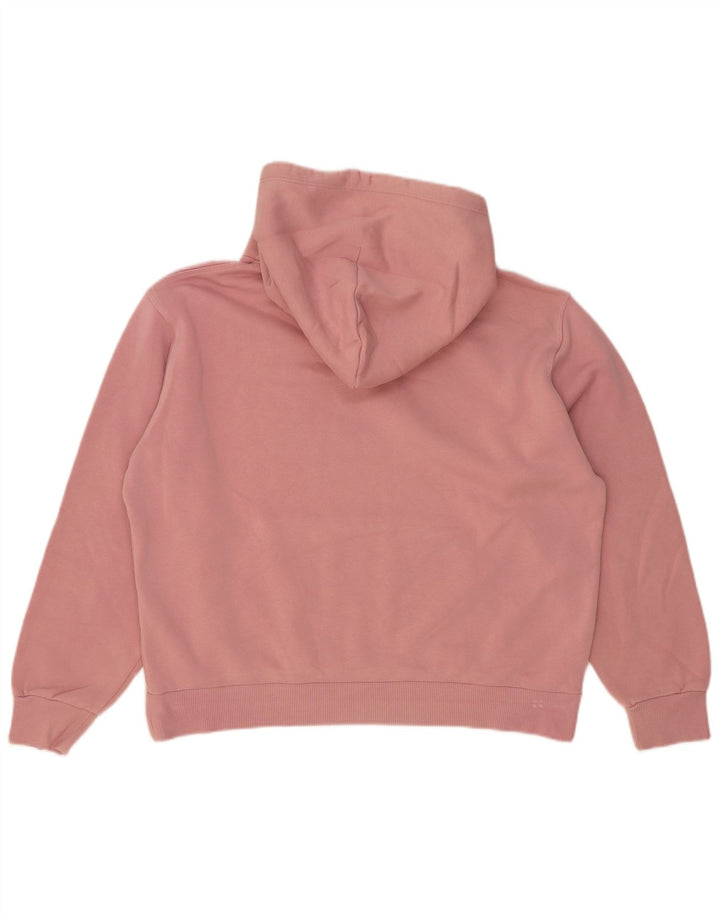 Converse oversize hættetrøje til kvinder UK 14 Medium Pink Bomuld