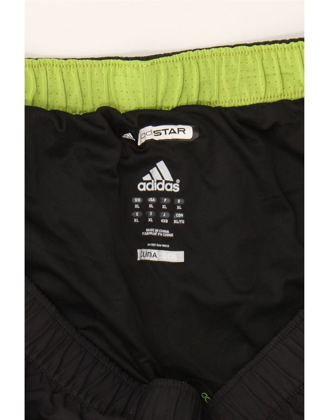 ADIDAS Womens Climacool Sport Shorts UK 18 XL Black