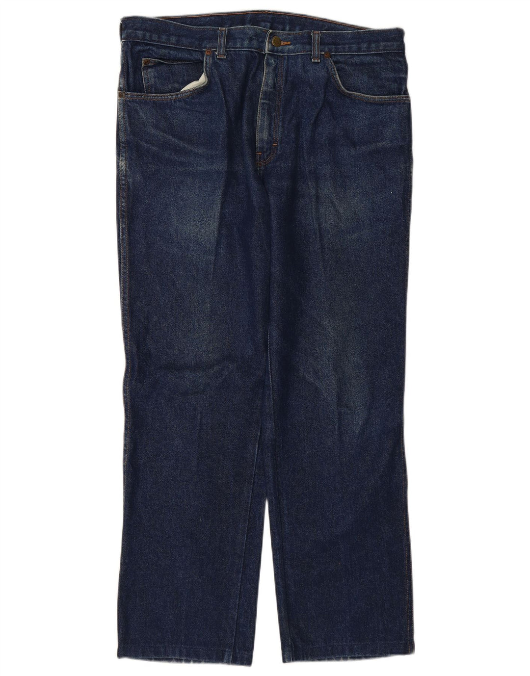 WRANGLER Straight jeans til mænd W36 L29 Marineblå