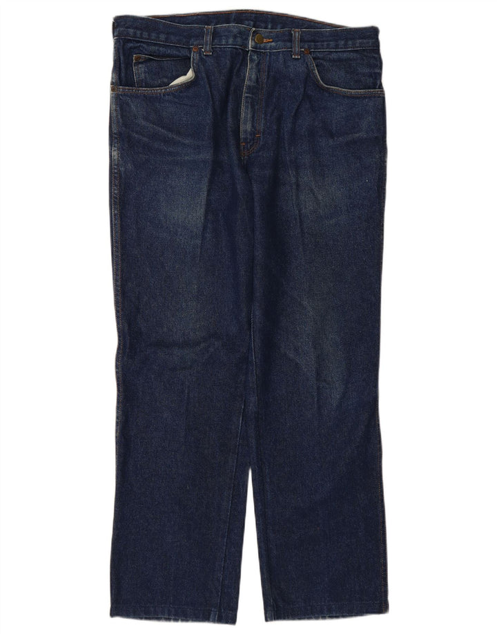 WRANGLER Straight jeans til mænd W36 L29 Marineblå