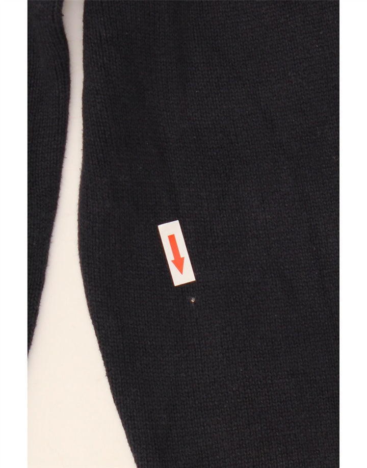 Zara Herre V-hals sweater Stor Marineblå