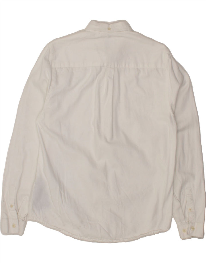 ZARA Mens Shirt Small White Cotton Vintage Zara and Second-Hand Zara from Messina Hembry 