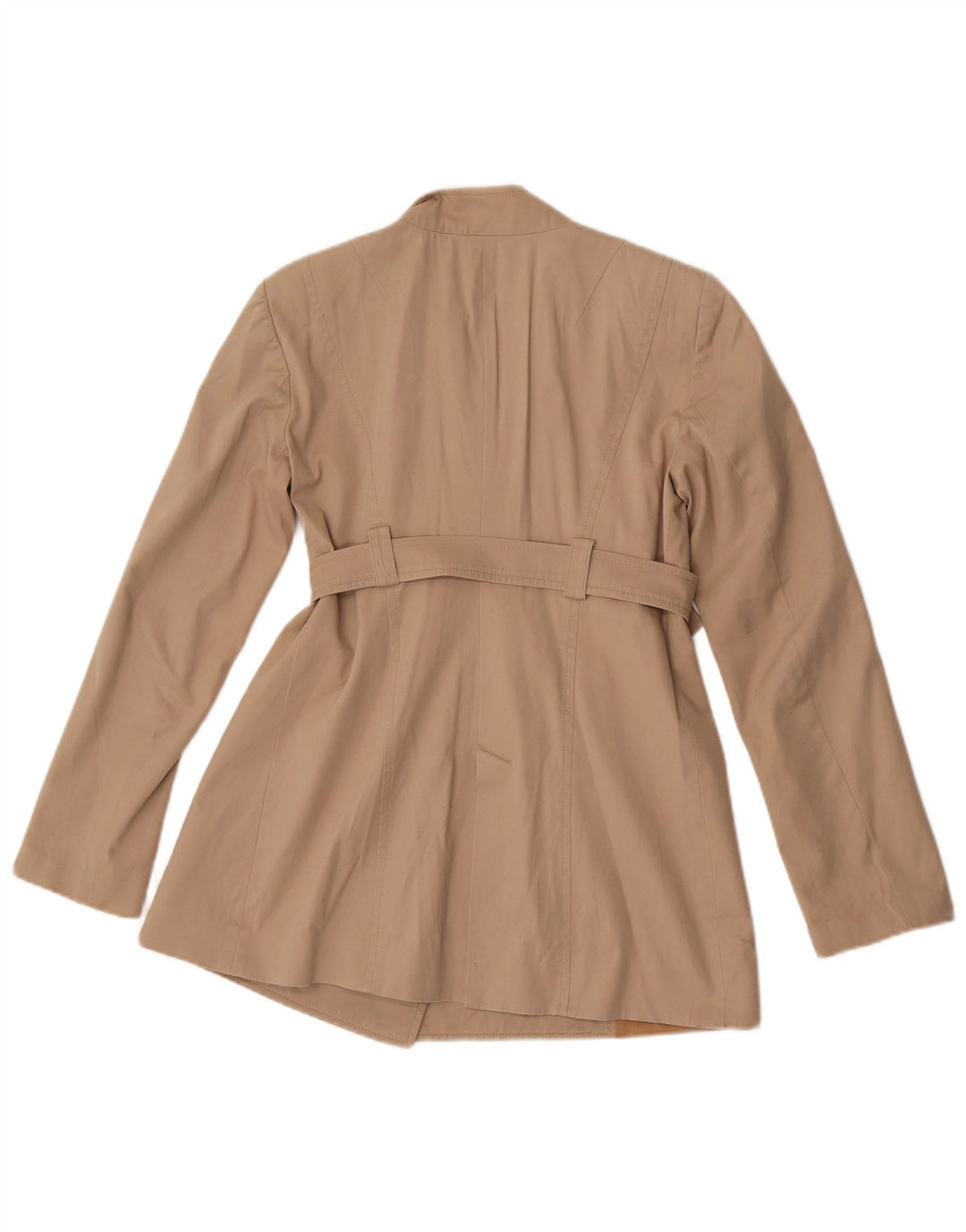 Patrizia Pepe Trench Coat til kvinder IT 42 Medium Beige Bomuld