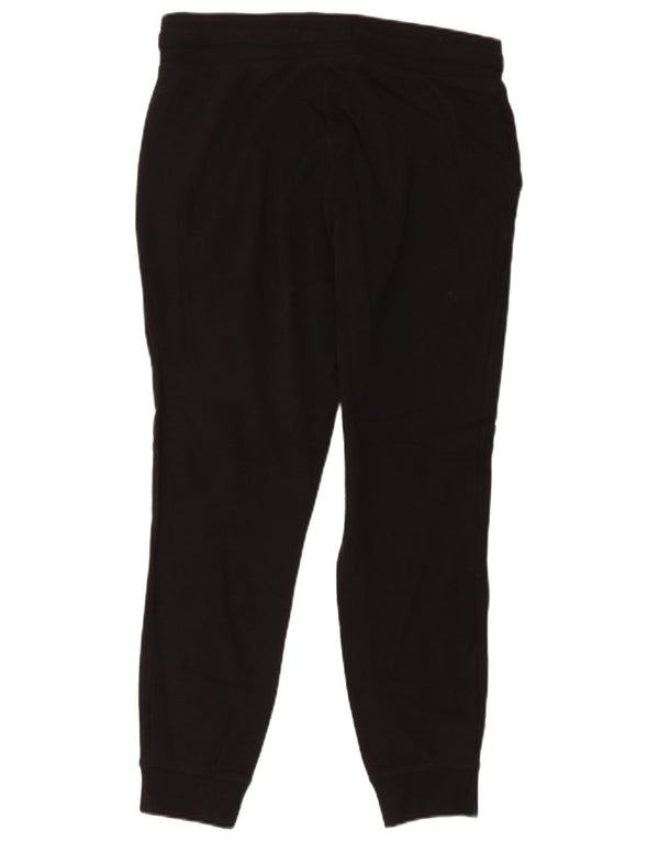 Jack Wills Womens Crop træningsdragt Bukser Joggers UK 12 Medium Black Bomuld