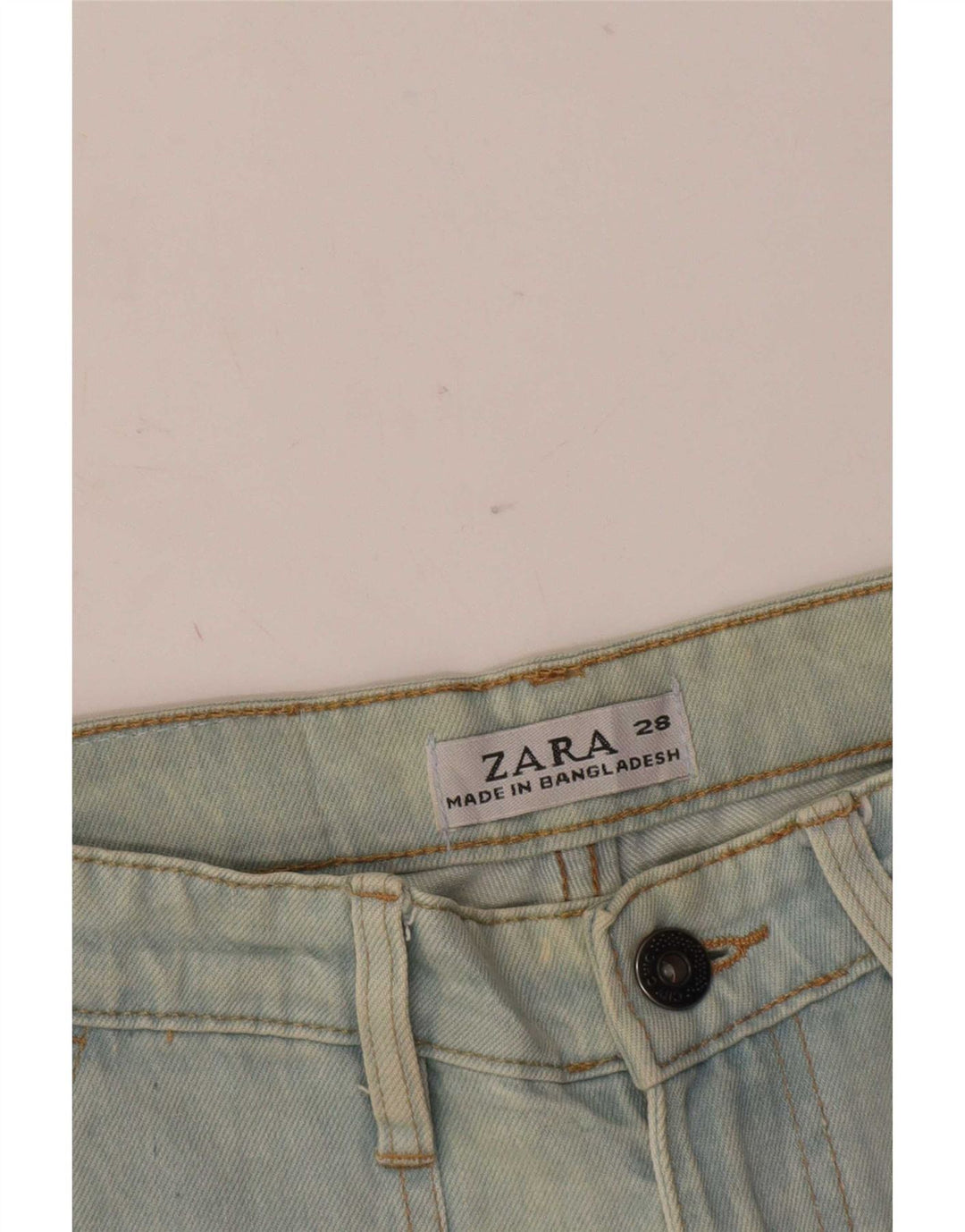 Zara Herre Cargo Loose Jeans W28 L27 Blå
