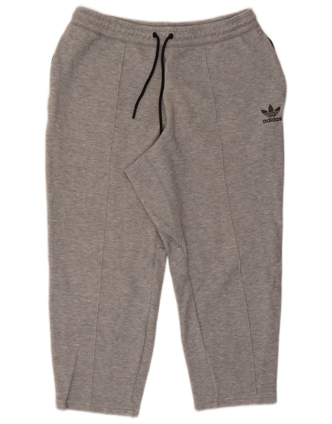Adidas Herre Capri træningsdragt Bukser Medium Grey Flecked Bomuld