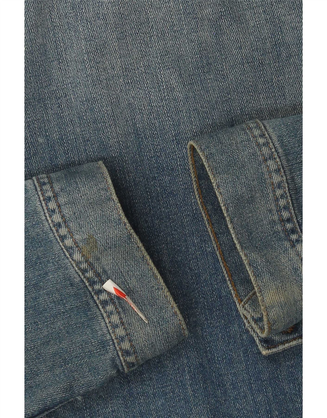 Fat Face Dame denimjakke UK 12 Medium Blue Cotton