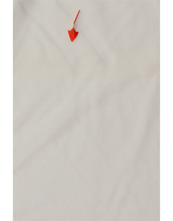 LOTTO Mens Polo Shirt 3XL White Cotton Vintage Lotto and Second-Hand Lotto from Messina Hembry 