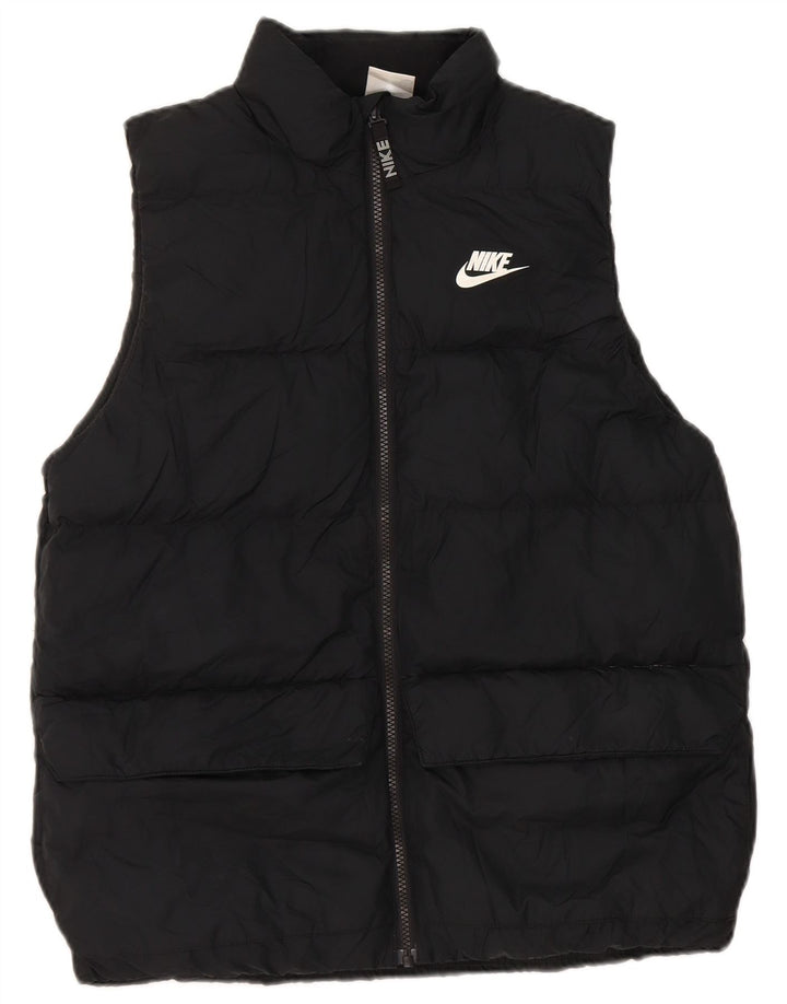 NIKE Polstret Gilet til drenge 13-14 år XL sort polyester