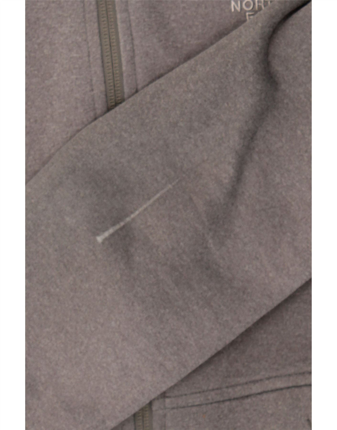 THE NORTH FACE Womens Fleece Jacket UK 12 Medium Grey Polyester Vintage The North Face and Second-Hand The North Face from Messina Hembry 