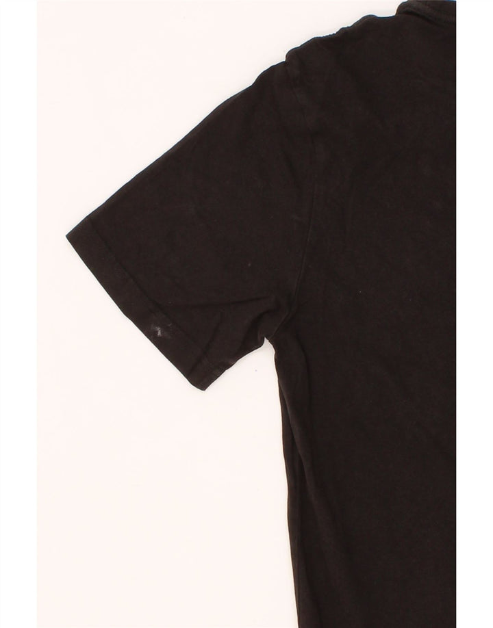 PUMA Mens Graphic T-Shirt Top Medium Black Cotton Vintage Puma and Second-Hand Puma from Messina Hembry 
