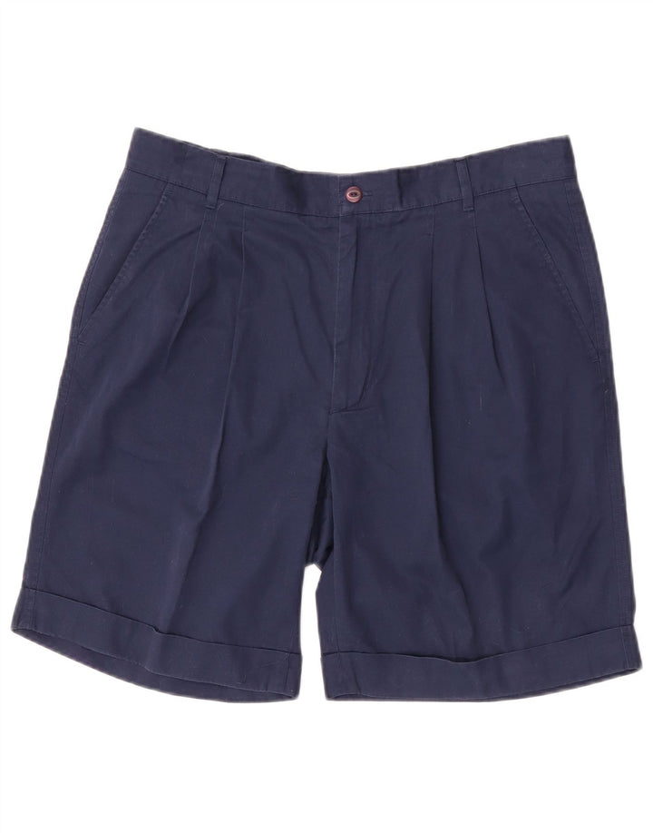 Fila chinoshorts til kvinder W34 store marineblå bomuld