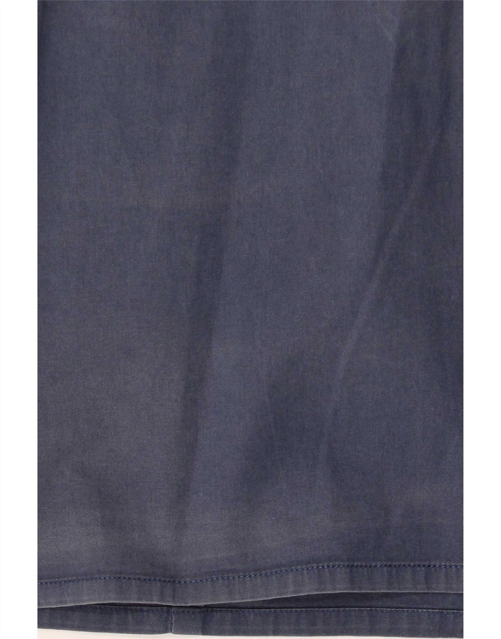 Calvin Klein Jeans Kortærmet Herreskjorte Medium Navyblå Bomuld