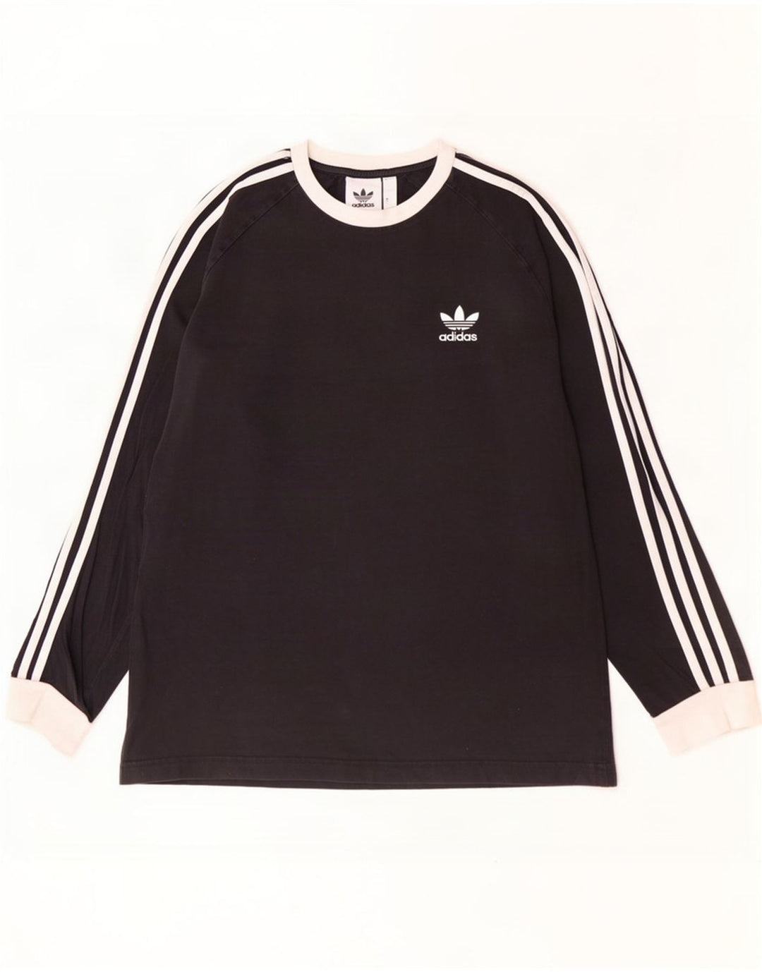 Adidas Herre Top Langærmet Stor Sort Bomuld