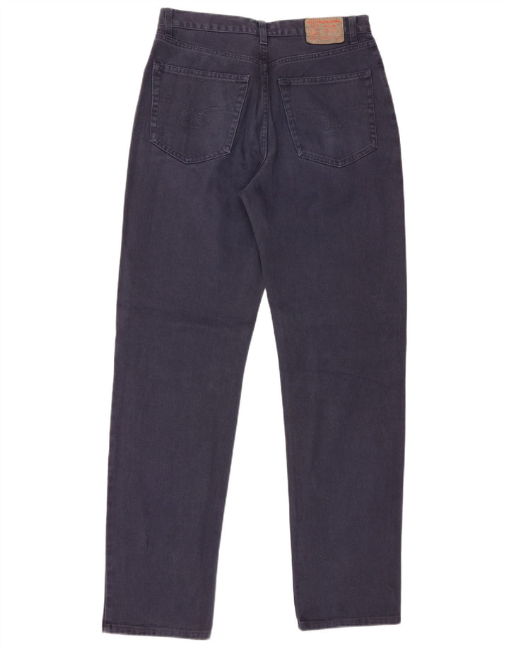 Stefanel Herre Straight Jeans IT 48 Medium W34 L34 Marineblå Bomuld