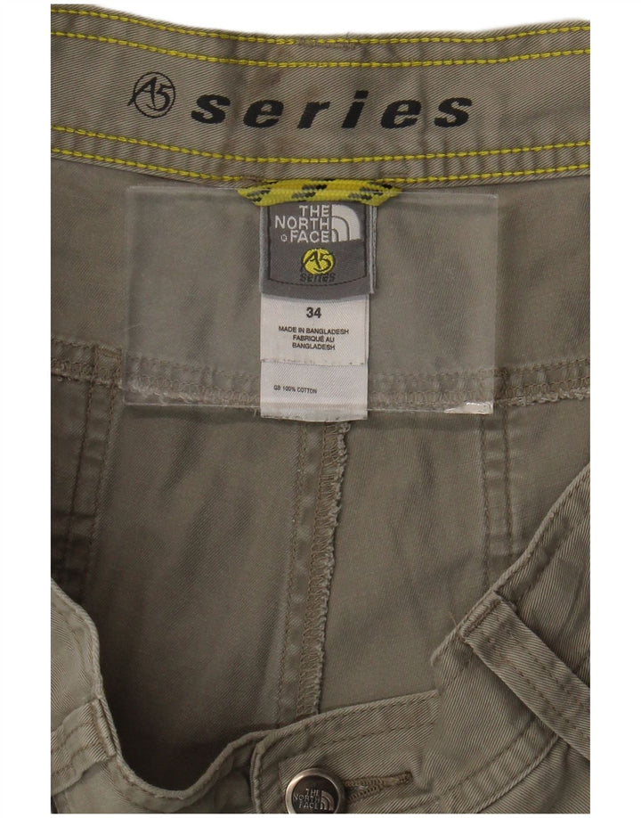 The North Face Herre Cargo Shorts W34 Large Grå Bomuld