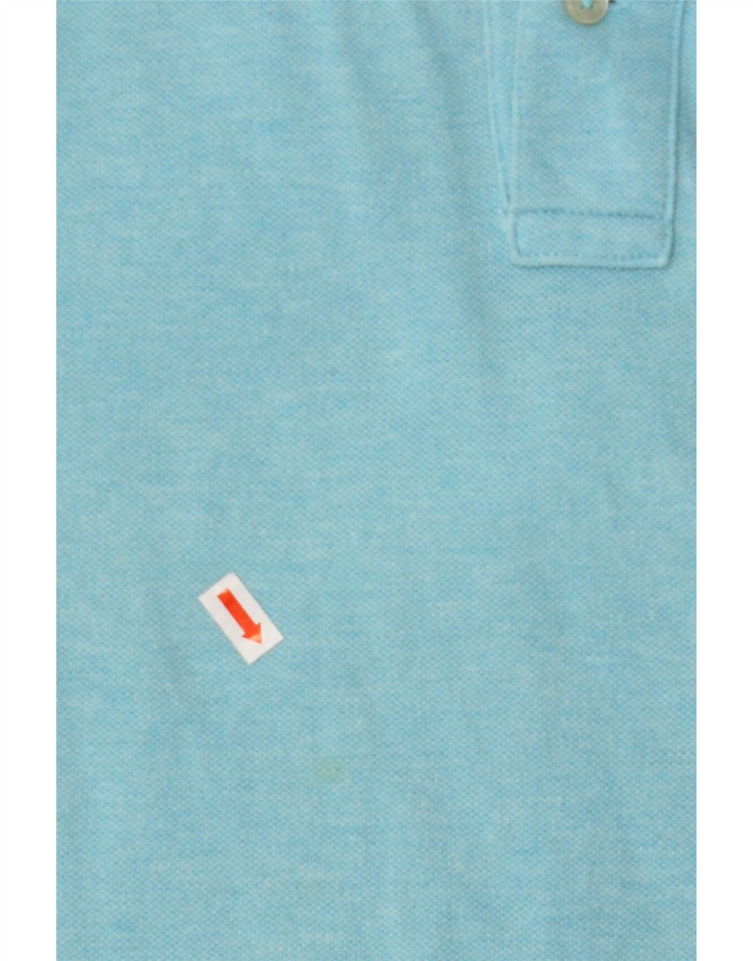 POLO RALPH LAUREN Drenge Polo Shirt 14-15 År Stor Blå Bomuld