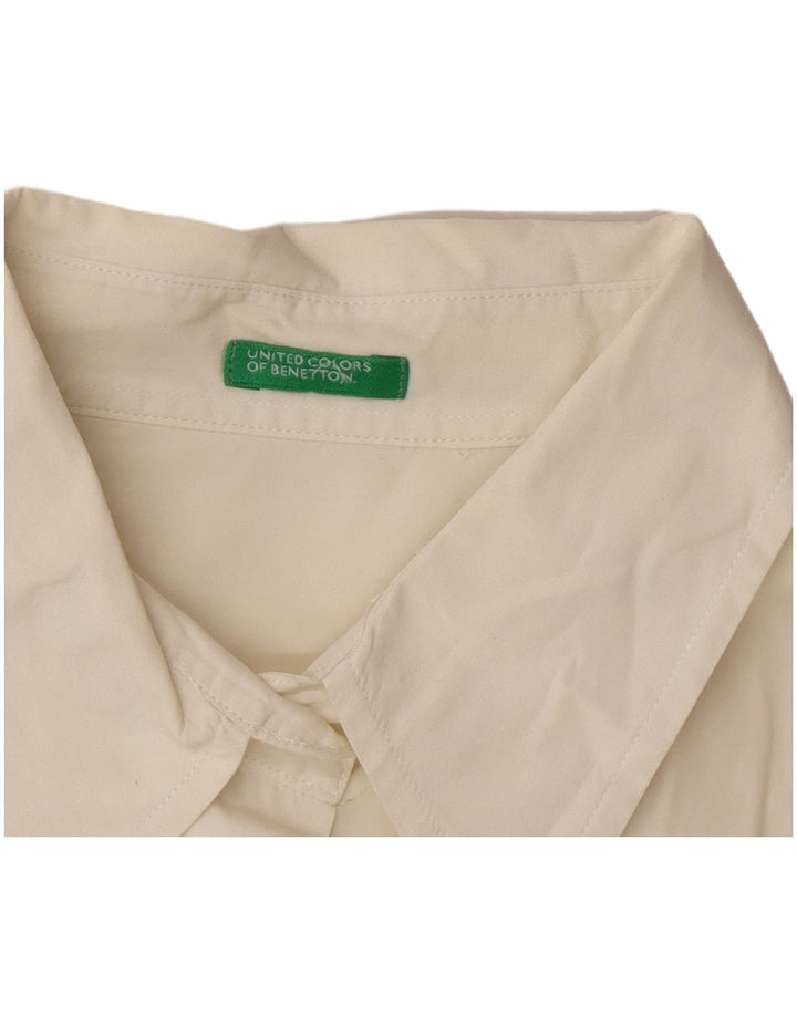 Benetton Dameskjorte UK 16 Large White