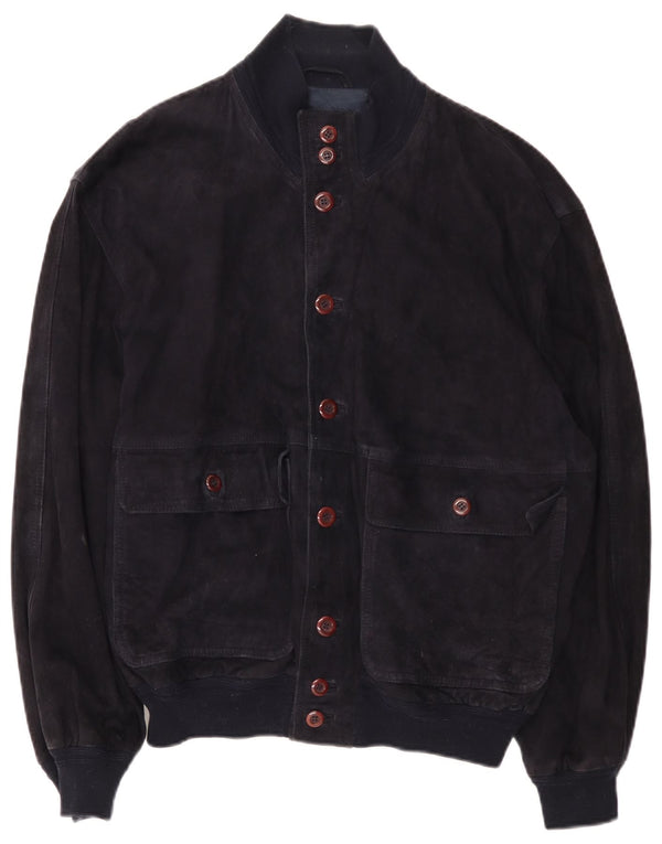 Vintage Bomberjakke til mænd IT 50 Large Navy Blue